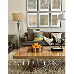 Poetry Lane livingroom decor