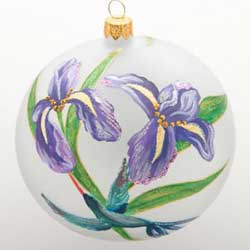 Christina World iris ornament